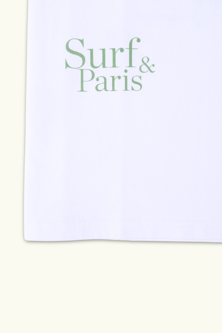 TEE-SHIRT OVERSIZE EPAIS BLANC SURF&PARIS