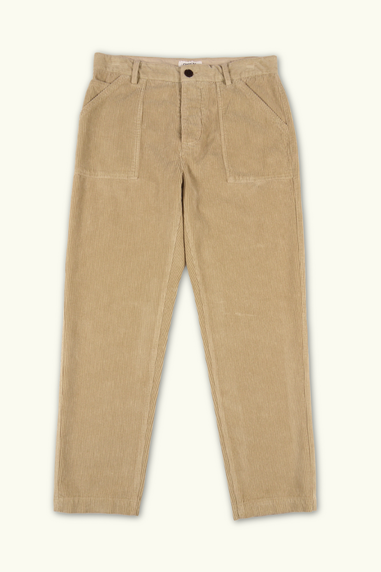 FATIGUE PANT VELOURS BEIGE