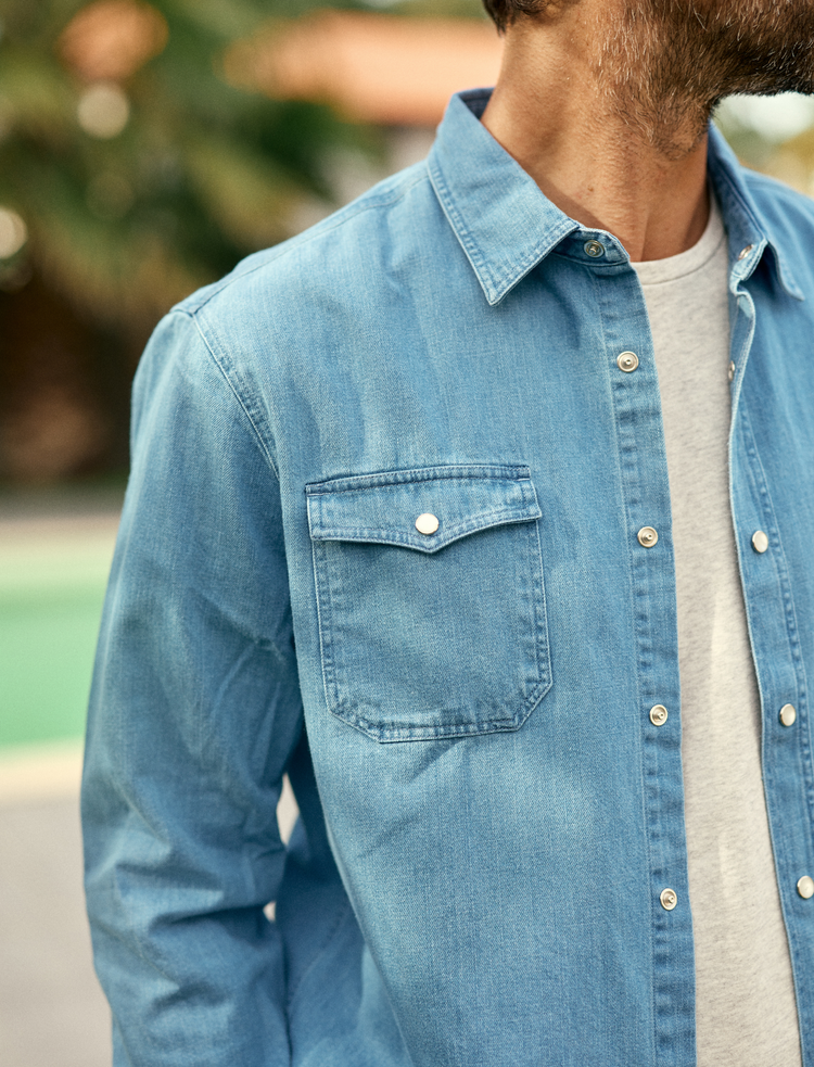 CHEMISE PHINÉAS DENIM