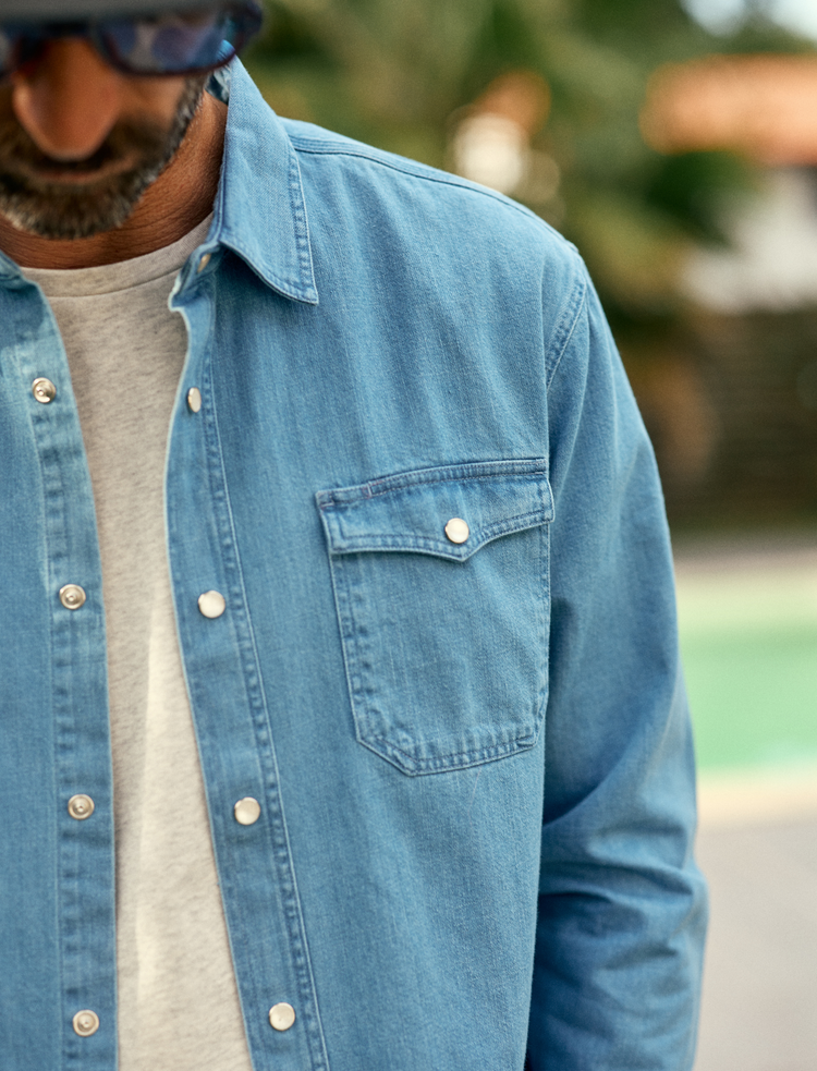 CHEMISE PHINÉAS DENIM