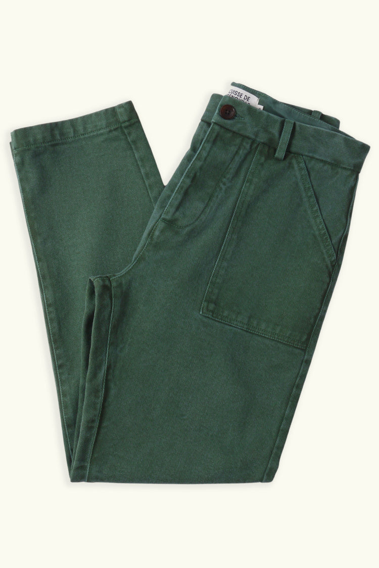 FATIGUE PANT TWILL VERT SAPIN