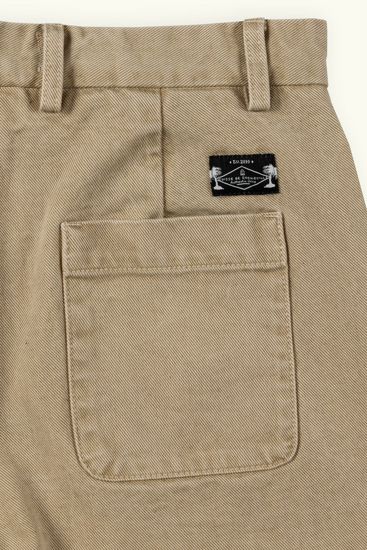 PANTALON FATIGUE BEIGE